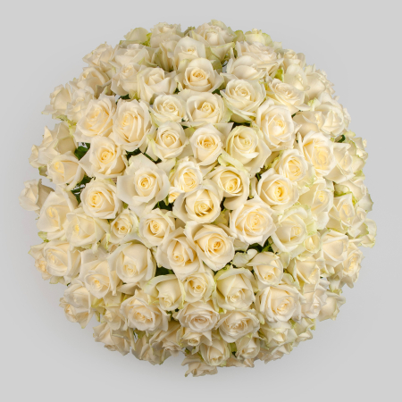 Букет в корзине Мелодия любви (101 роза)