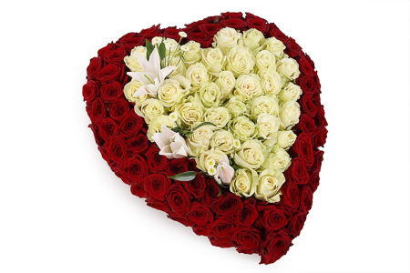 Букет Влюбленное сердце