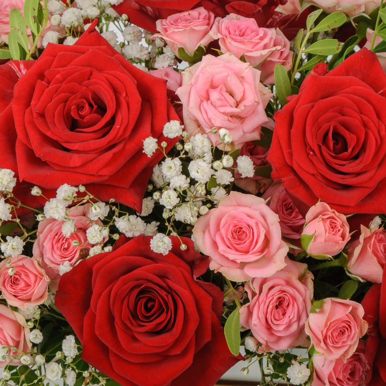 Букет в ящике Аромат женщины