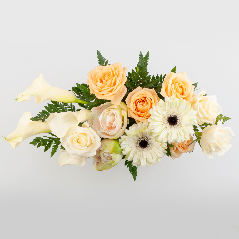 Композиция в кашпо Облачная романтика