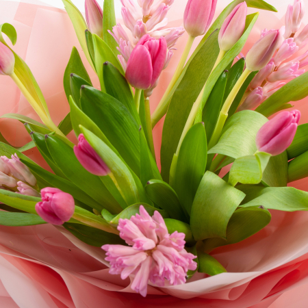 Букет Розовые леденцы