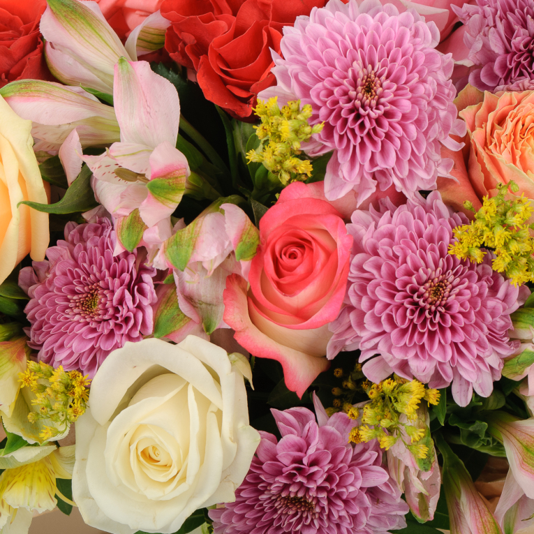 Букет в ящике Вокруг света