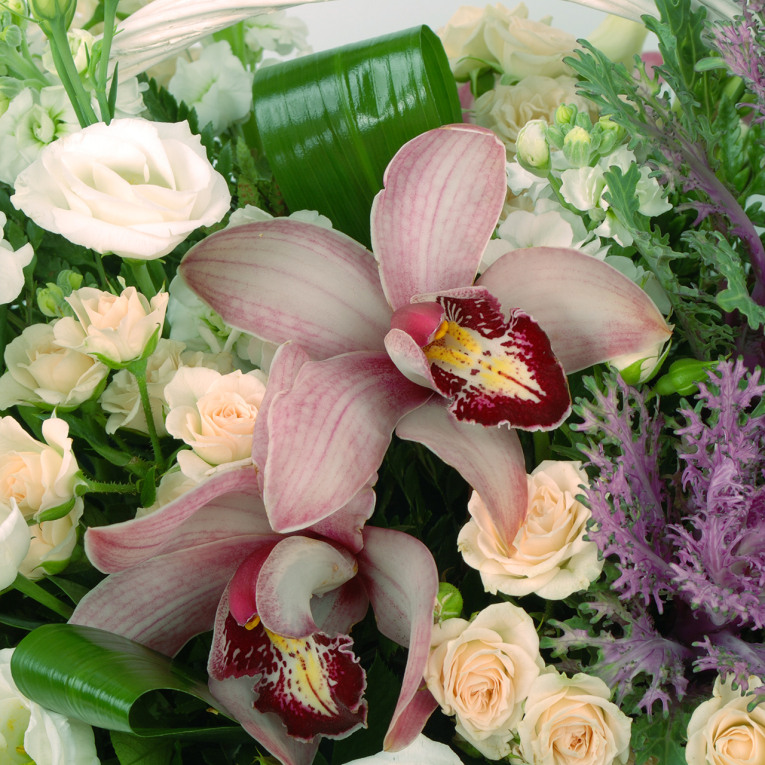 Букет в корзине Светлая мечта