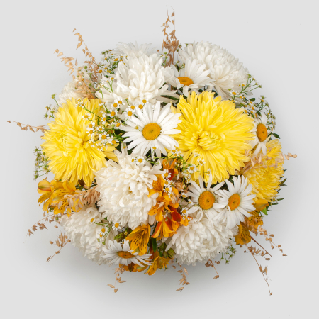 Букет в корзине Звонкие голоса