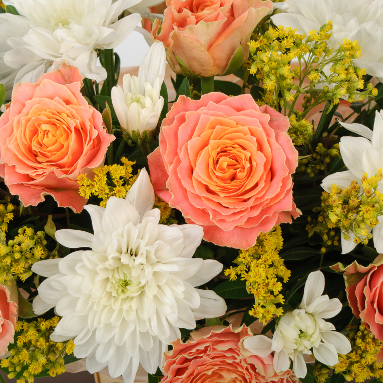 Букет в ящике Тропа любви