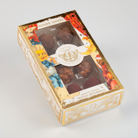 Набор шоколадных трюфелей «Счастье» (8 шт.)