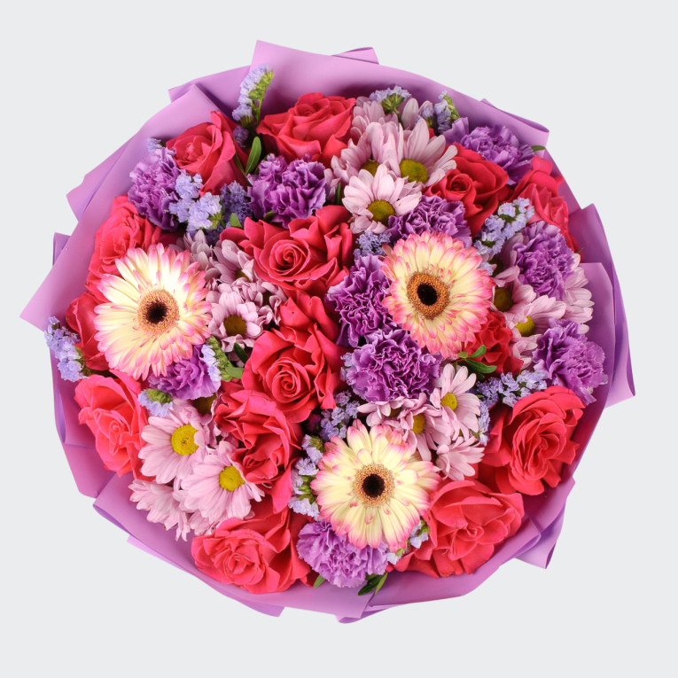 Букет Розовая роса