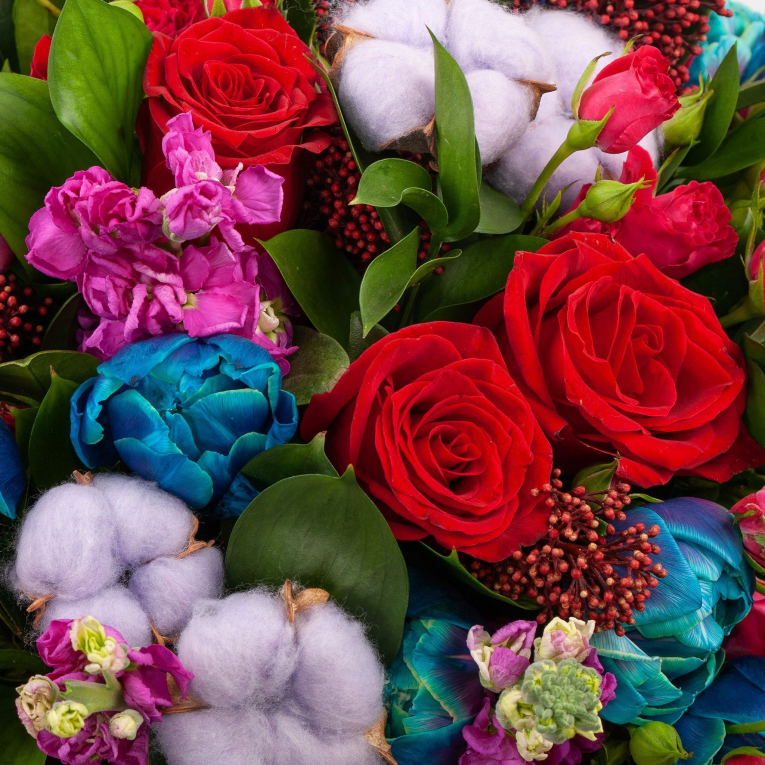 Букет Буйство любви