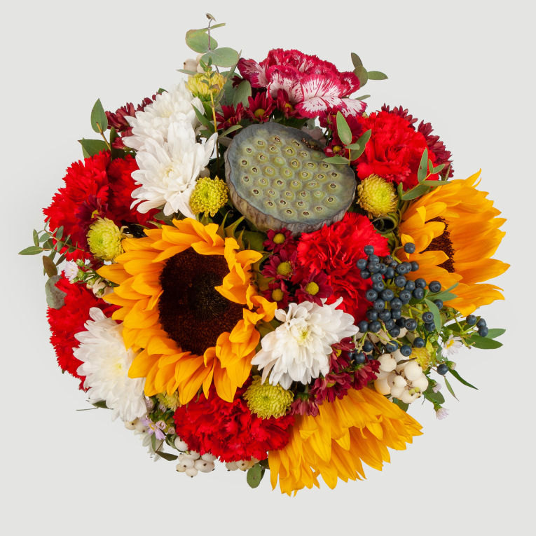 Букет в коробке Солнечная греза