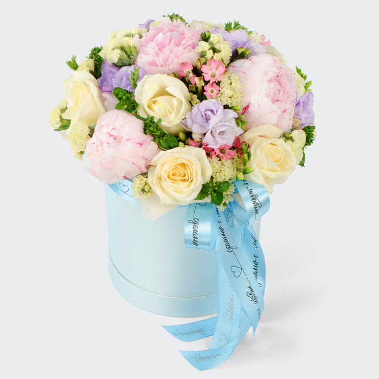 Букет в коробке Нежная фея