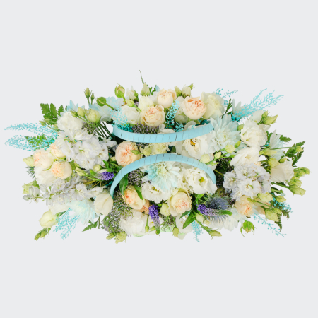 Букет в корзине Небо и облака