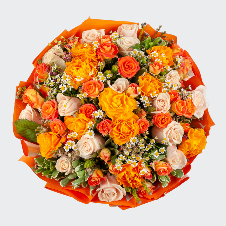 Букет Золотые локоны