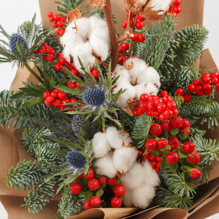 Букет Новогодние бусы