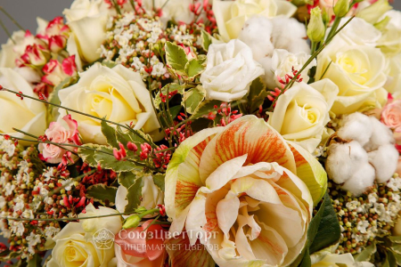 Букет в коробке Снова о любви