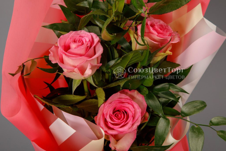 Букет из роз Мелодия рассвета