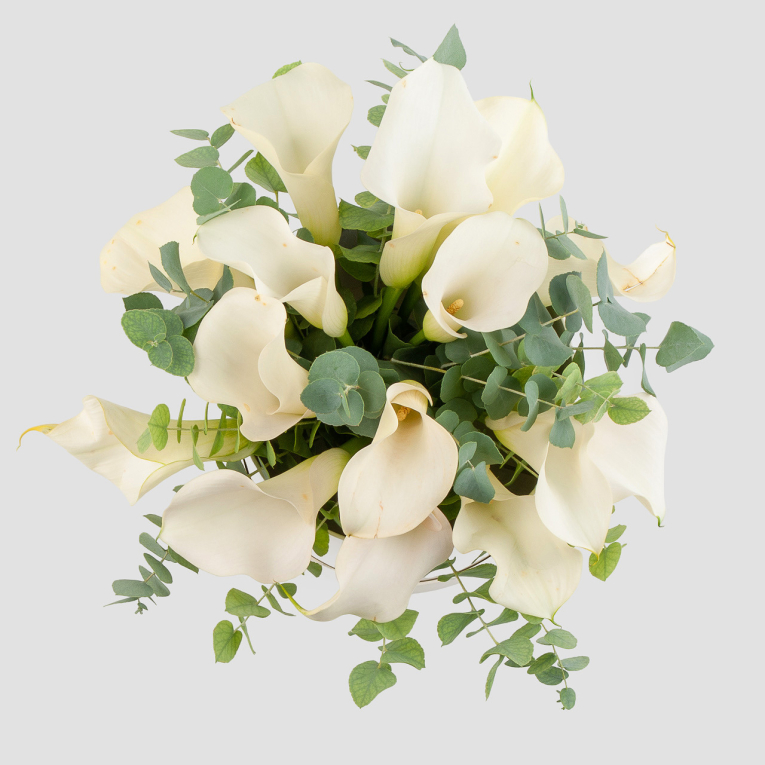 Букет в красной коробке Начало века (мини)