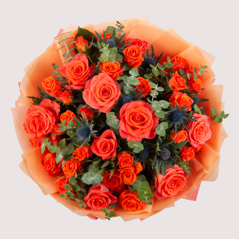 Букет Оранжевый оазис