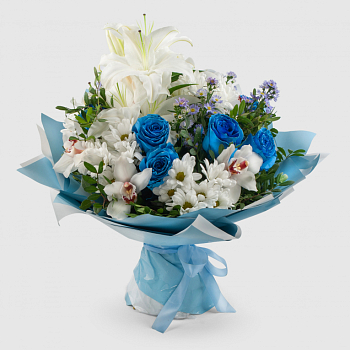 Букет Небесная лазурь Букет Небесная лазурь