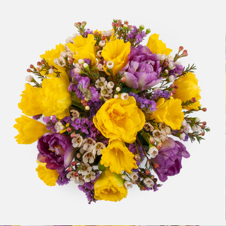 Букет в коробке Альпийские луга