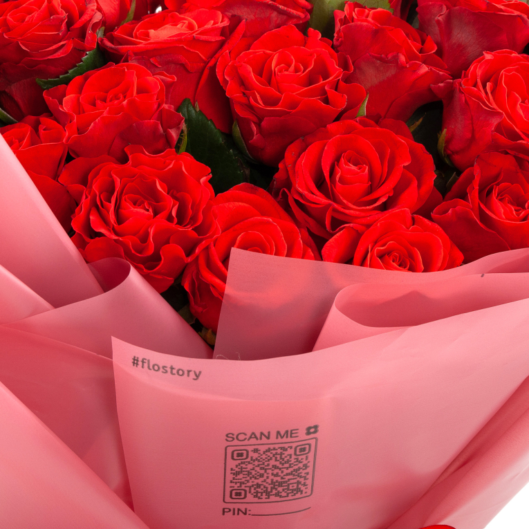 Букет из 35 роз Дары любви