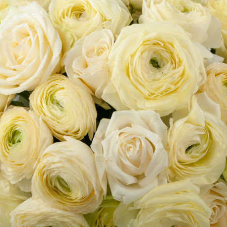 Букет в коробке Небесный город