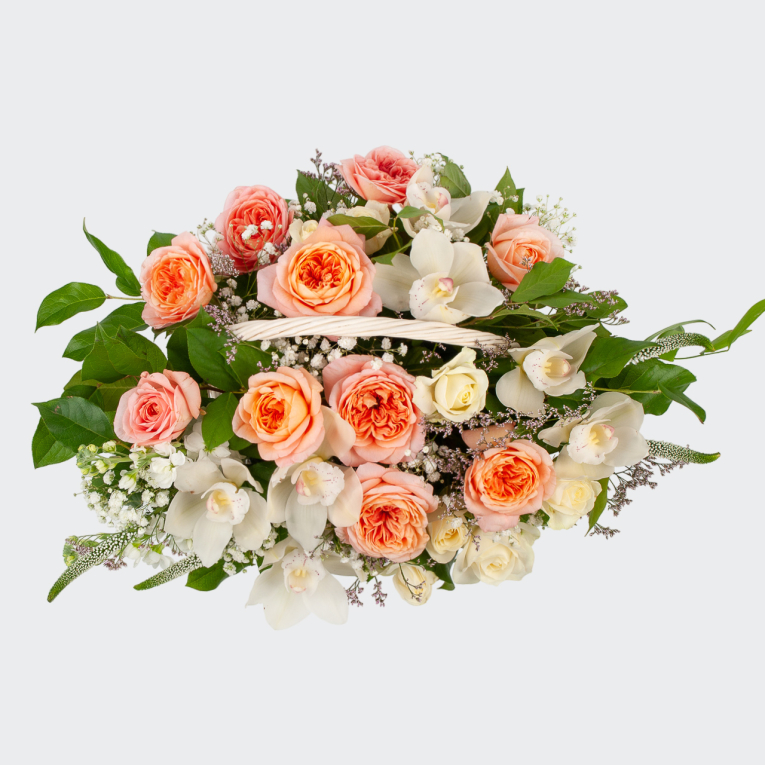 Букет в корзине Небесный дар