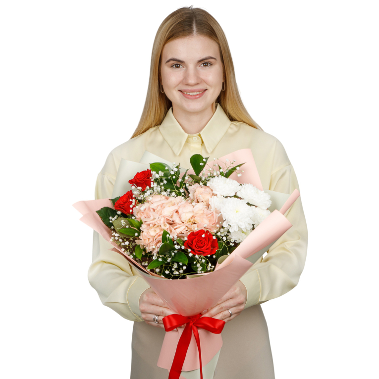 Букет Белые росы