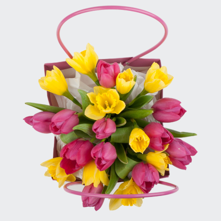 Букет в коробке Свежее настроение