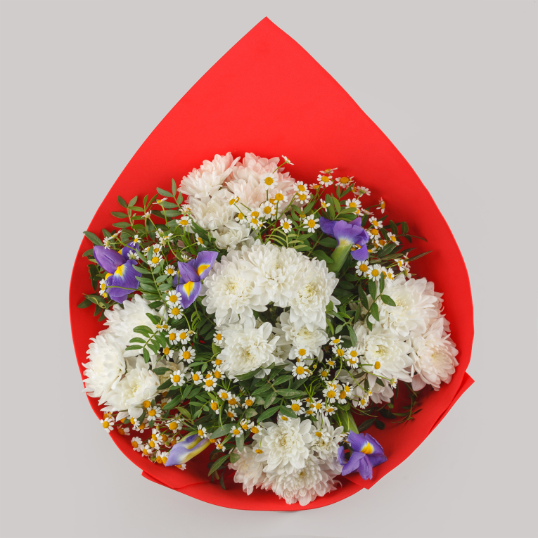 Букет Осенние этюды (миди)