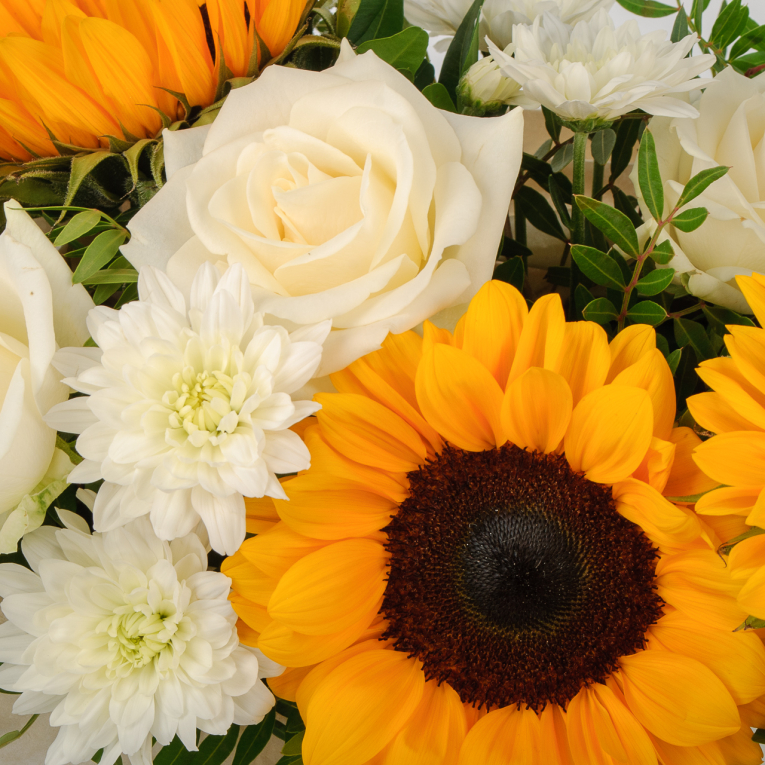 Букет в ящике Небесный остров