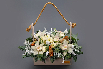 Композиция Снежная река