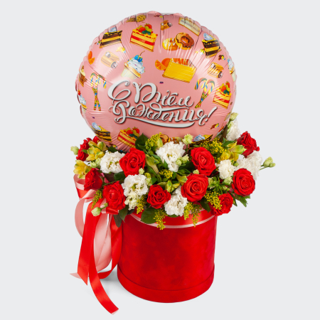 Композиция Красный бархат