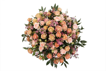 Букет Чаепитие Алисы в шляпной коробке