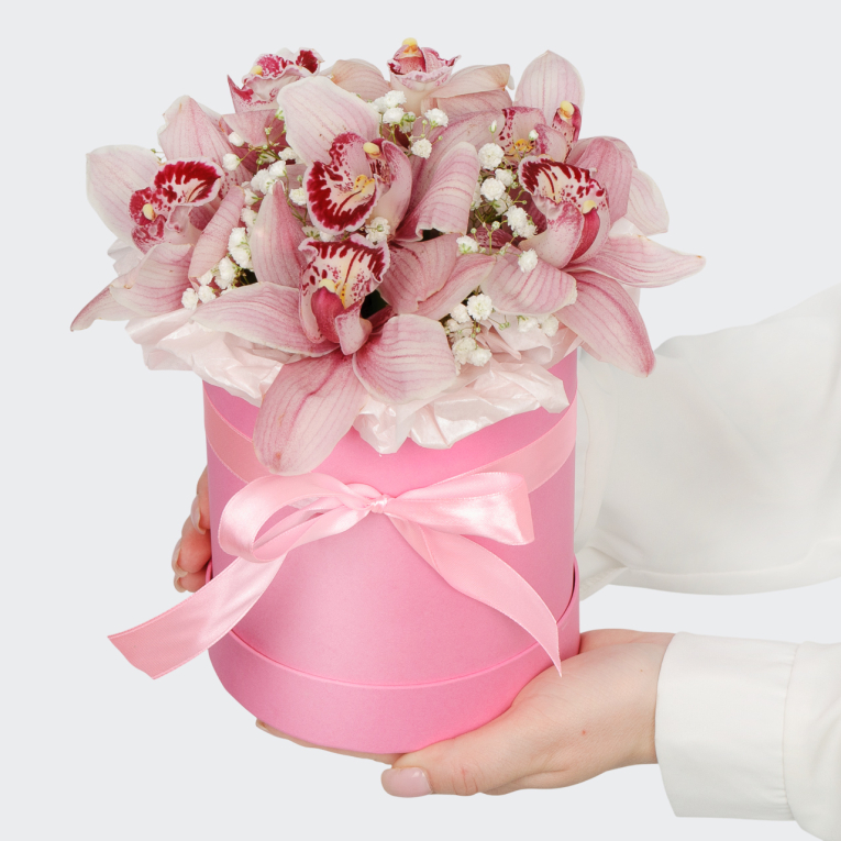 Букет в коробке Сладость момента