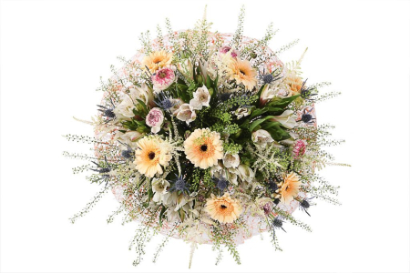 Букет с герберами Звуки природы