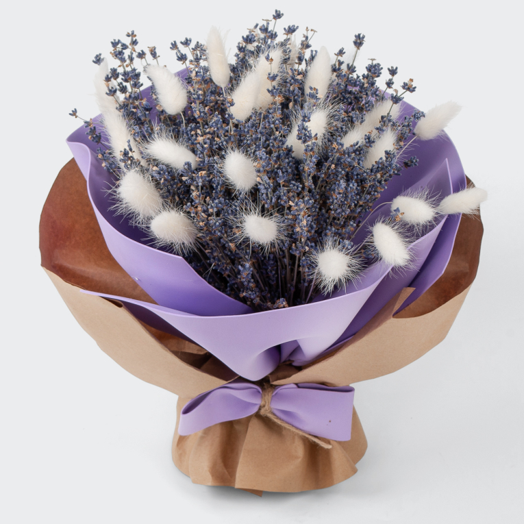 Букет с лавандой Огни Прованса
