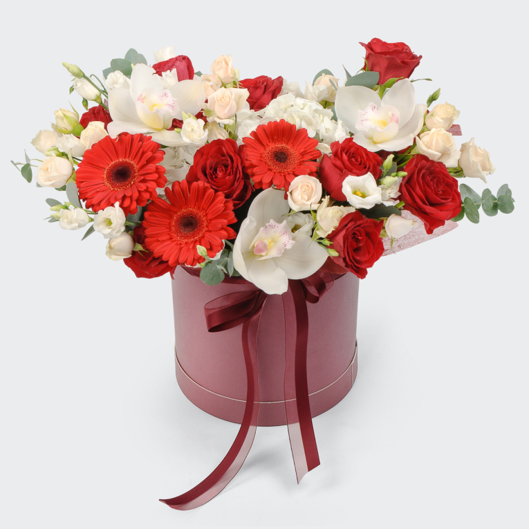 Букет в коробке Один прекрасный день