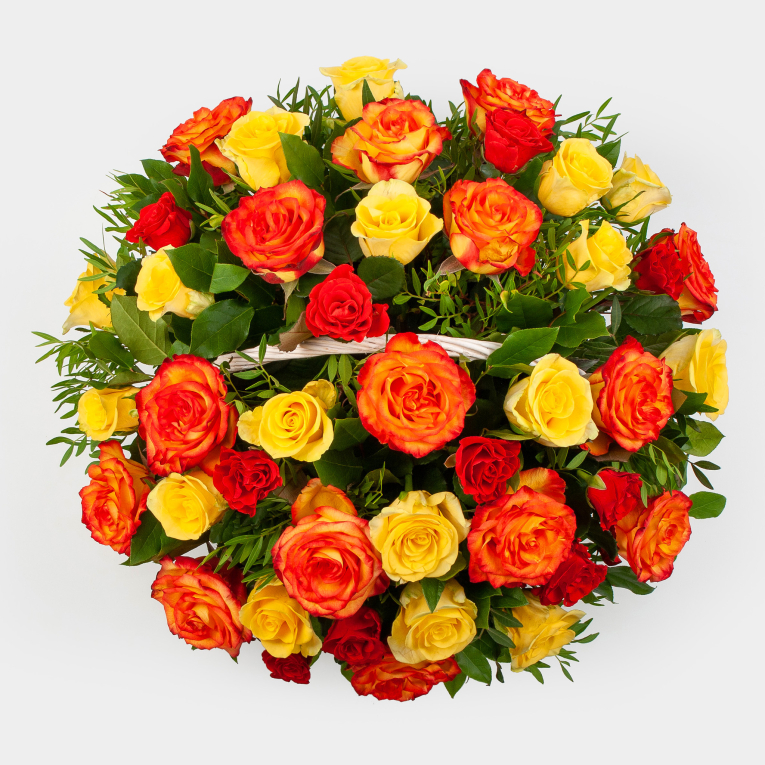 Букет Большая Вселенная в корзине