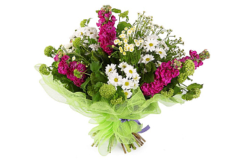 Букет с хризантемами Парижанка Букет с хризантемами Парижанка