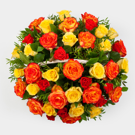 Букет Большая Вселенная в корзине