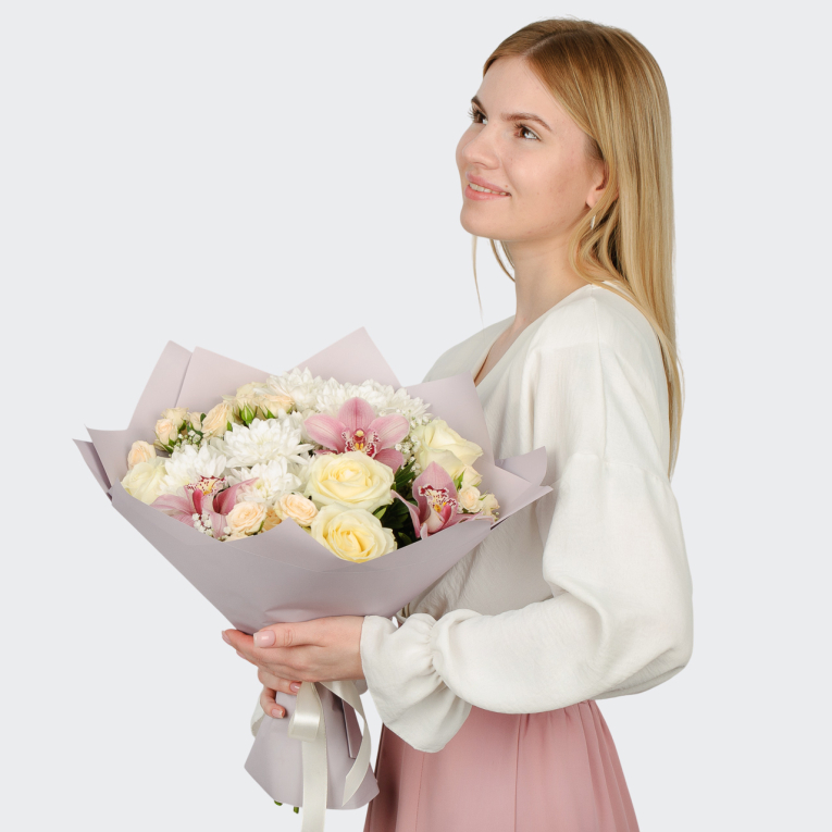 Букет Акварель любви