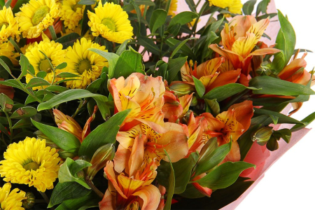 Букет Золотой рассвет