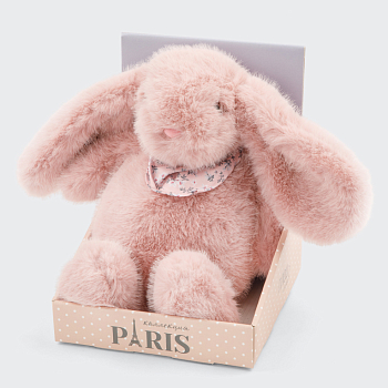 Мягкая игрушка «Зайка Флер розовый» (большой)