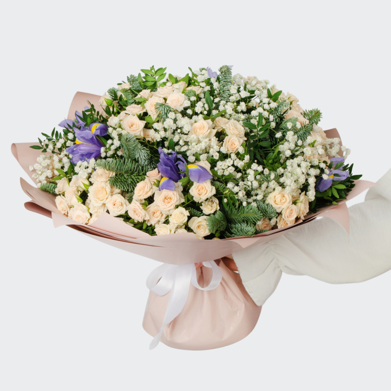 Букет Снежная симфония