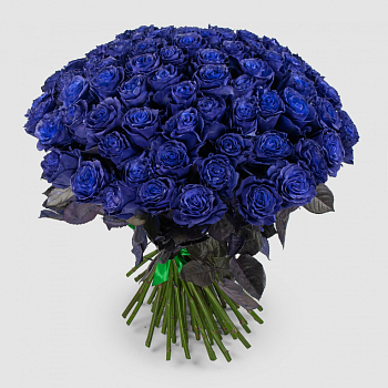 Букет 75 роз Синее озеро