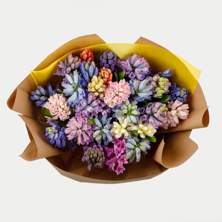 Букет гиацинтов Весенний ветер (25 шт)