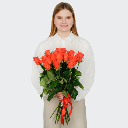 Букет 19 роз Вау