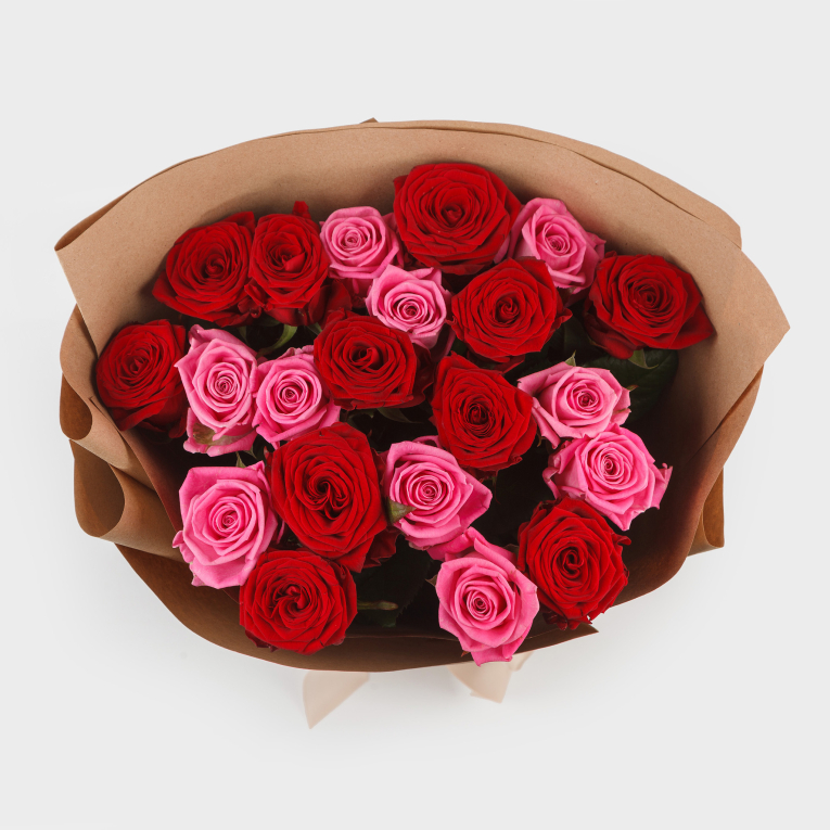 Букет 21 роза Старинные розы