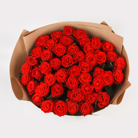 Букет из 51 розы Одной тебе