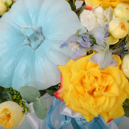 Композиция в тыкве Звездная пыль